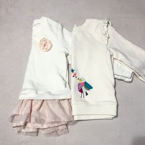 Set of 2 Girls Sweaters - 4T